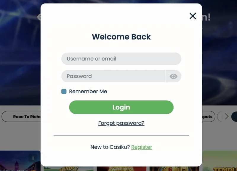 Step By Step Entry Process